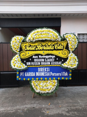 Papan Bunga Duka di Mandisari