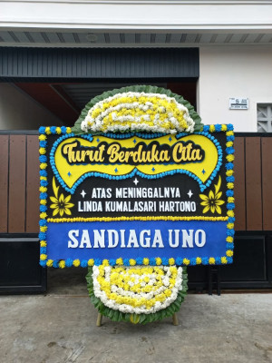Papan Bunga Duka di Mandisari