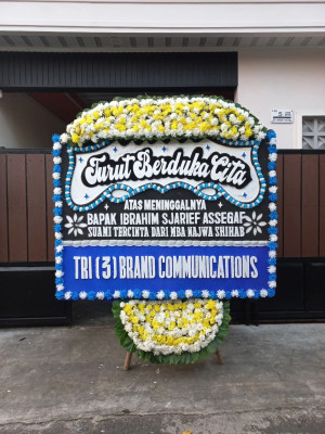 Papan Bunga Duka di Mandisari